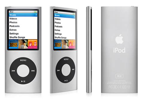 Apple Ipod Nano Gb Silver Th Generation Old Model Ipod Touch