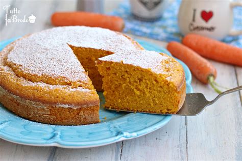 Torta Di Carote Semplice Alta E Soffice Tutto Fa Brodo In Cucina