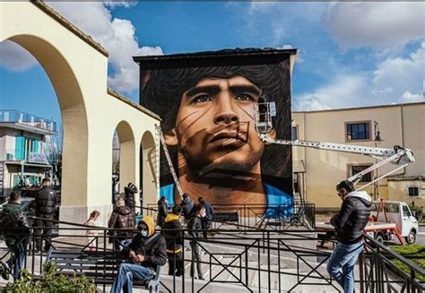 Un Nuovo E Bellissimo Murale Di Jorit Agoch Dedicato A Maradona Nella