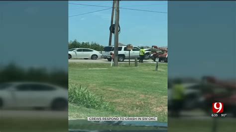 1 Hospitalized After Crash In Sw Oklahoma City Authorities Investigating