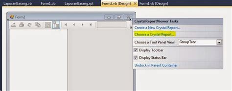 Cara Membuat Laporan Dengan Crystal Report Di Visual Basic 2010 Vb