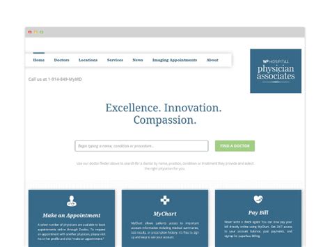 Hospital Website Design - InboundMD