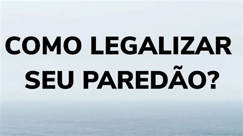 COMO LEGALIZAR SEU PAREDÃO Câmara artificial ou ESPAÇO DE BRONZEAMENTO