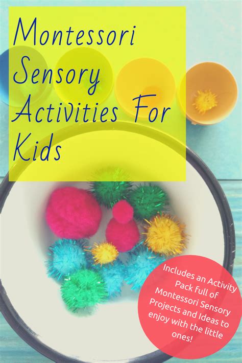 An Open And Go Pack Of The Best Montessori Inspired Sensory Activities