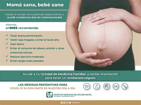 Emite Imss Chihuahua Recomendaciones Para Un Embarazo Sano Y Que Beb S