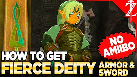 How To Get Fierce Deity Armor Sword No Amiibo Tears Of The Kingdom