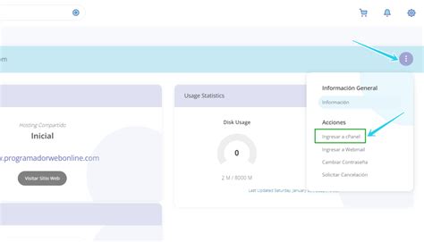 C Mo Ingresar Al Cpanel De Mi Pagina Web Consejos Y Respuestas Del