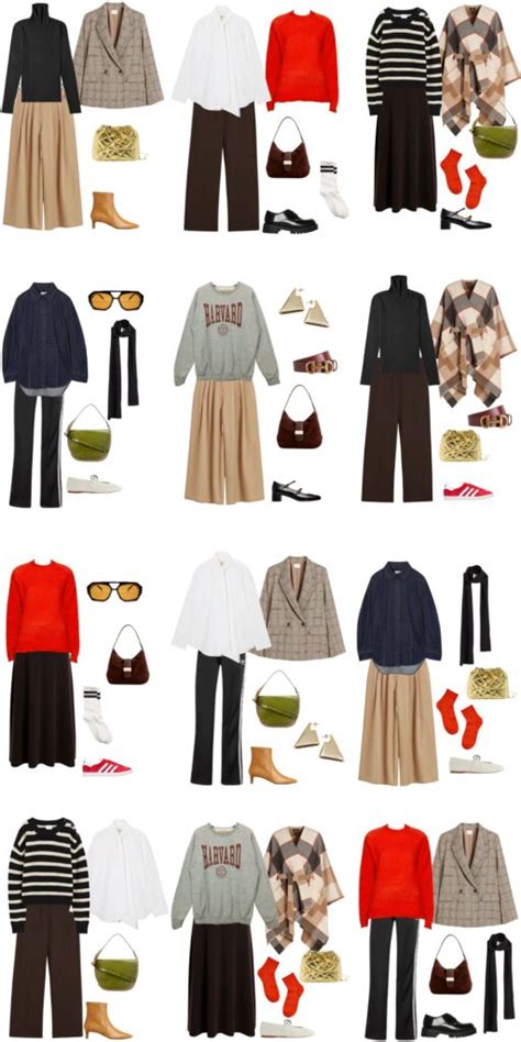 A 12 Piece New Preppy Style Fall Capsule Wardrobe Livelovesara