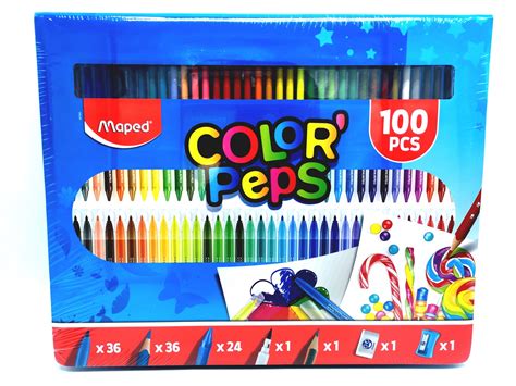 Maped Color Peps 100 Piece Set King S Paper And Gift Shop