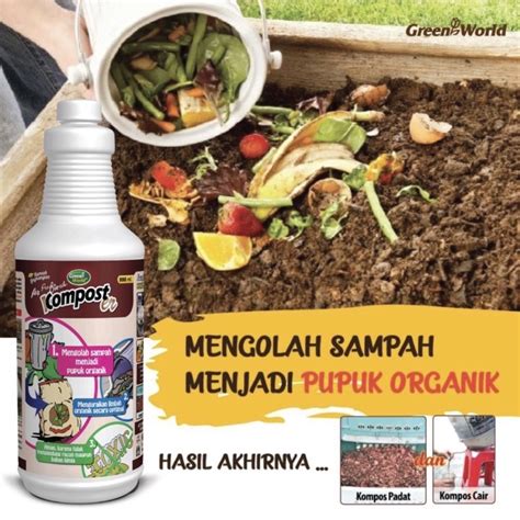 Jual Bioaktivator Kompos Sampah Organik Komposter Ml Shopee Indonesia