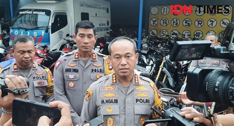 Knalpot Brong Disita Polrestabes Makassar Di