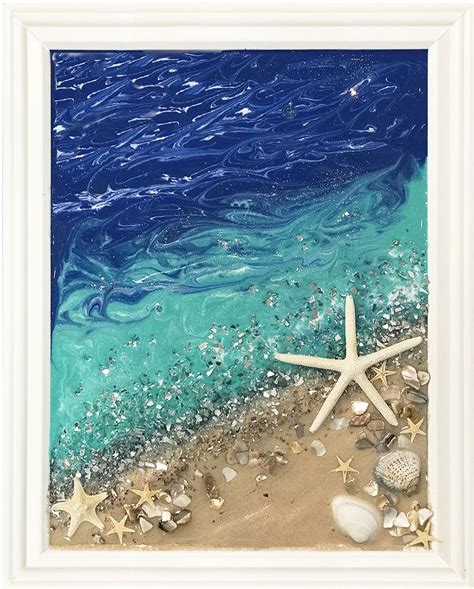 Sea Crafts Sea Glass Crafts Sea Glass Art Seashell Art Seashell