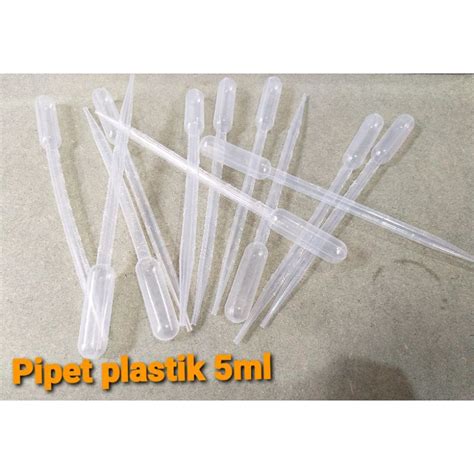 Jual Pipet Plastik Ukuran Ml Panjang Cm Alat Tetes Cairan