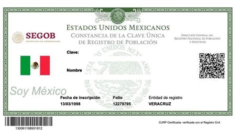 Obtener Curp Por Primera Vez Consultmexico