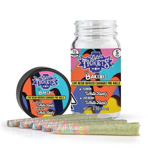 Lift Tickets White Runtz X White Runtz G Infused Pre Roll