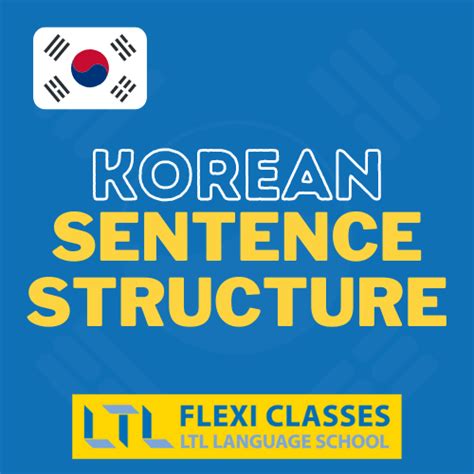 Korean Sentence Structure Top Basic Patterns Beginner