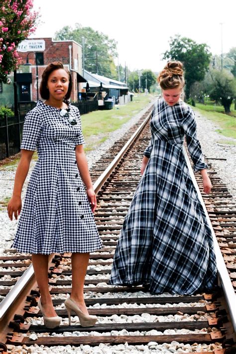 Vintage Plaid And Houndstooth Dresses Available In S 2xl At Apostolic