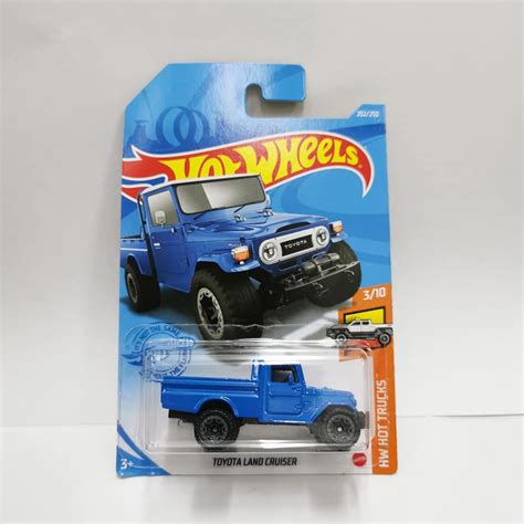 Jual Hot Wheels Toyota Land Cruiser Fj Pickup Biru Shopee Indonesia