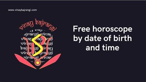 Free Horoscope By Date Of Birth And Time Kundli Chart