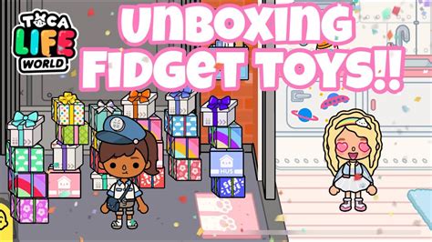 Unboxing Fidget Toys In Toca Life World Daisy Games Youtube