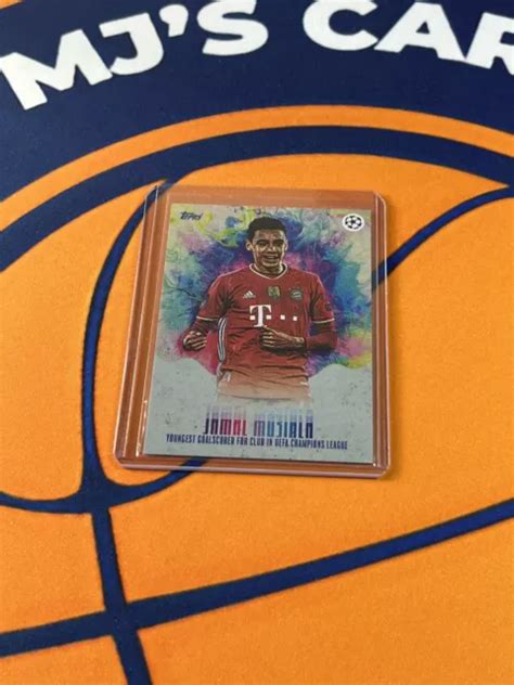 2023 TOPPS FC Bayern München Team Set Jamal Musiala Insert Youngest