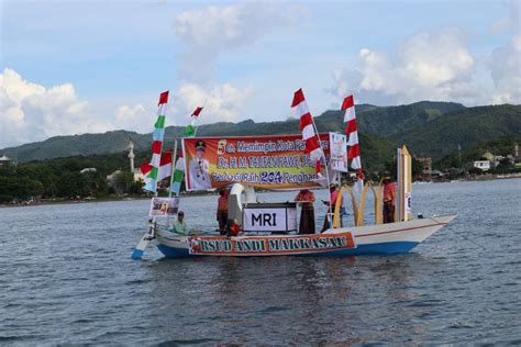 Puluhan Perahu Hias Meriahkan Festival Salo Karajae Viii Parepare