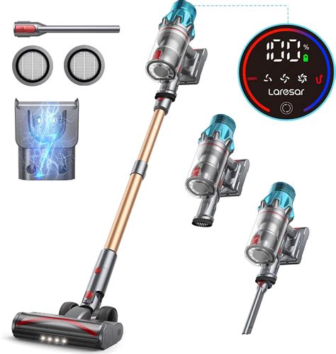 Laresar Cordless Stick Vacuum Cleaner 550w45kpa With