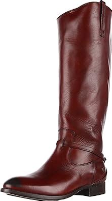 Amazon FRYE Women S Lindsay Plate Knee High Boot Burnt Red