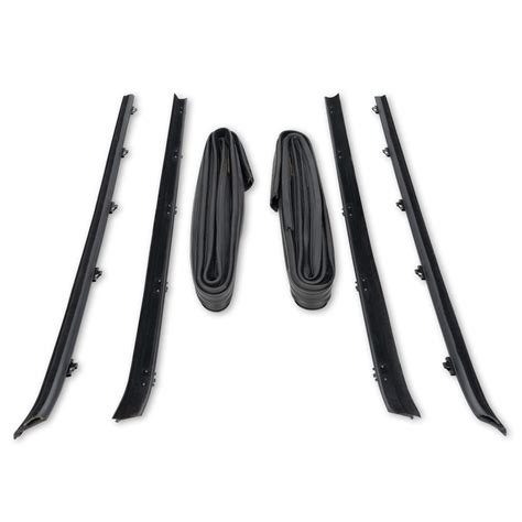 Weileite Front Door Window Channel Felt Trim Seal Weatherstrip Kit