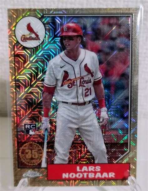 2022 Topps Update Silver Pack Mojo Refractor Lars Nootbaar ヌートバーPayPayフリマ