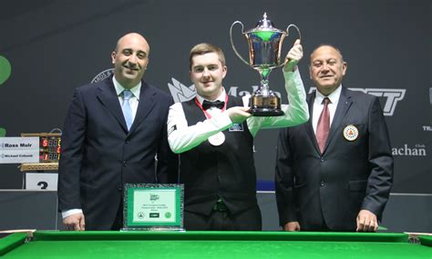 Ross Muir Is The New European Champion European Billiards Snooker