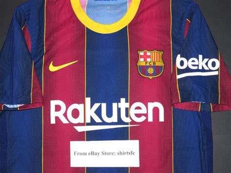 2020 2021 Nike Authentic Match Barcelona Lionel Messi Vaporknit Jersey