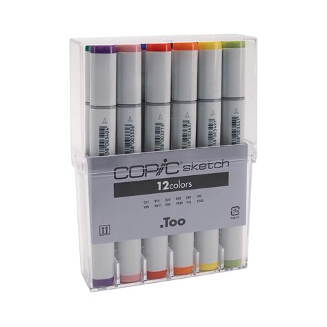 999993768137 Upc Copic Marker 12 Piece Sketch Basic Set Upc Lookup