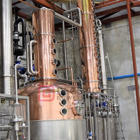 L Commercial Whiskey Distillery Copper Distilling Equipment Vodka