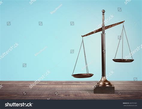 Lawyer Scale Law Stock Photo 269701601 Shutterstock