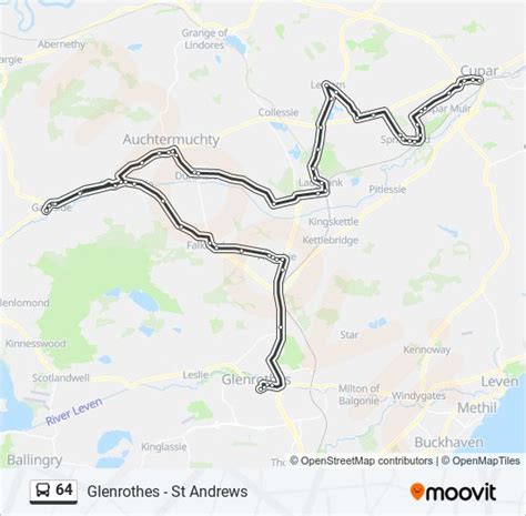 64 Route Schedules Stops Maps Cupar Updated