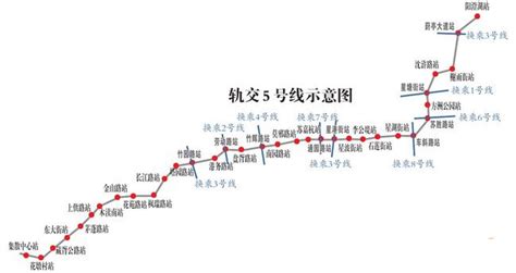 实时海量 苏州地铁5号线线路图站点开通时间 苏州房天下