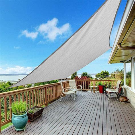 400D Sun Shade Sail Outdoor Garden Waterproof Canopy Patio Cover 99 UV