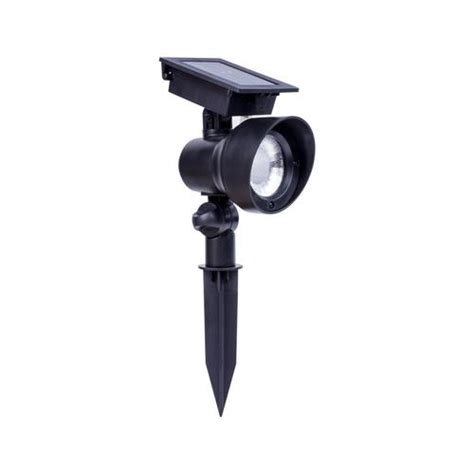 Portfolio 20 Lumen Black Solar Led Landscape Flood Light In The Spot And Flood Lights Department