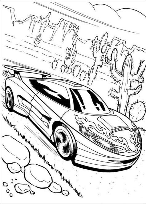 Hot Wheels Para Colorir Desenhos Incr Veis Para Imprimir