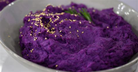 Steamed Purple Sweet Potatoes Recipe