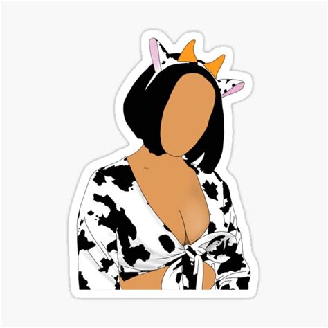 Doja Cat Mooo Outfit Sticker For Sale By Oopsashley Redbubble