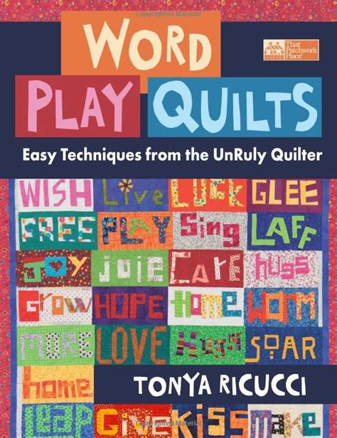 A Book On Piecing Letters And Words For Quilts I Can Do So Much With