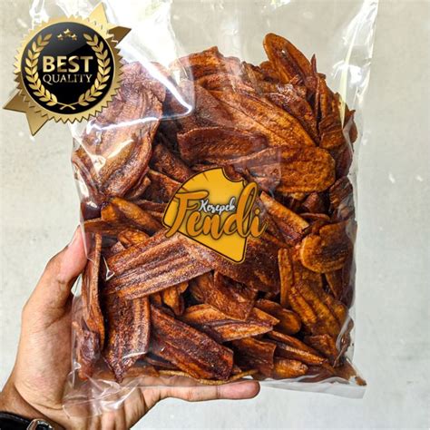 Kerepek Pisang Nipah Sira Manis 500g 𝙆𝙚𝙧𝙚𝙥𝙚𝙠 𝙁𝙚𝙣𝙙𝙞 Shopee Malaysia