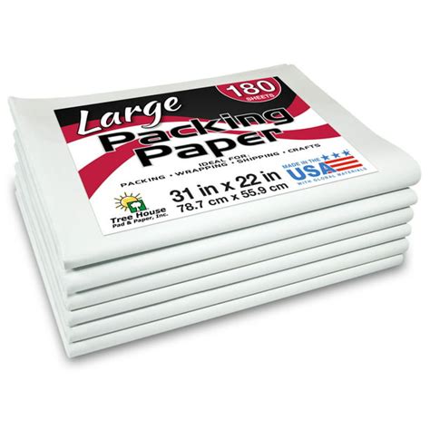 Packing Paper Large Sheets For Moving And Shipping 180 Sheets Of