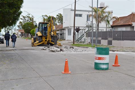 El Municipio Inici Obras De Bacheo Con Hormig N En El Barrio Ceco