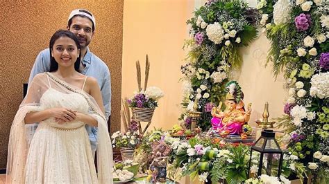 Karan Kundrra Celebrates Ganesh Chaturthi With His Ladylove Tejasswi