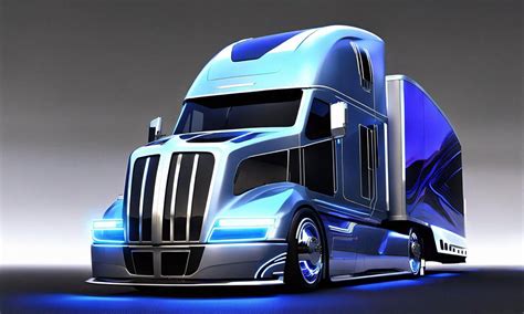 Futuristic Freightliner Blue Mack By Masstransitzero On Deviantart