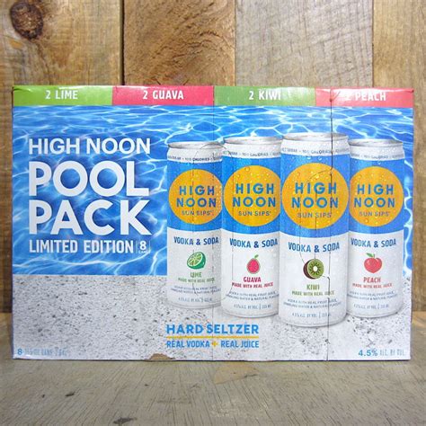 High Noon Hard Seltzer Pool Pack (8-Pack) - Oak and Barrel