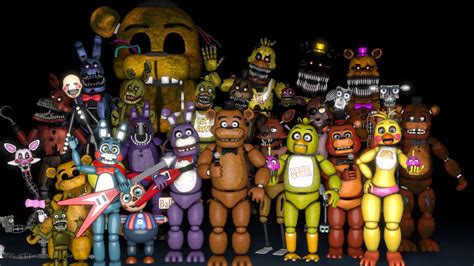 Fnaf Sfm Fnaf Evolution Youtube